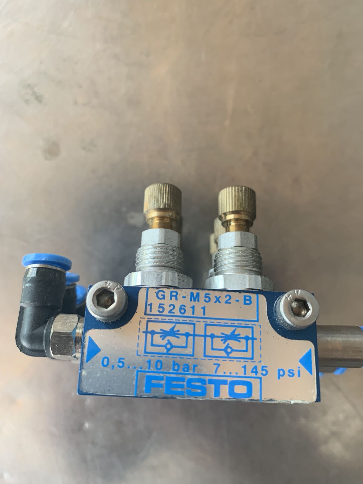 FESTO R-M5X2-B 1526110 节流阀 原装正品 拆机 包好