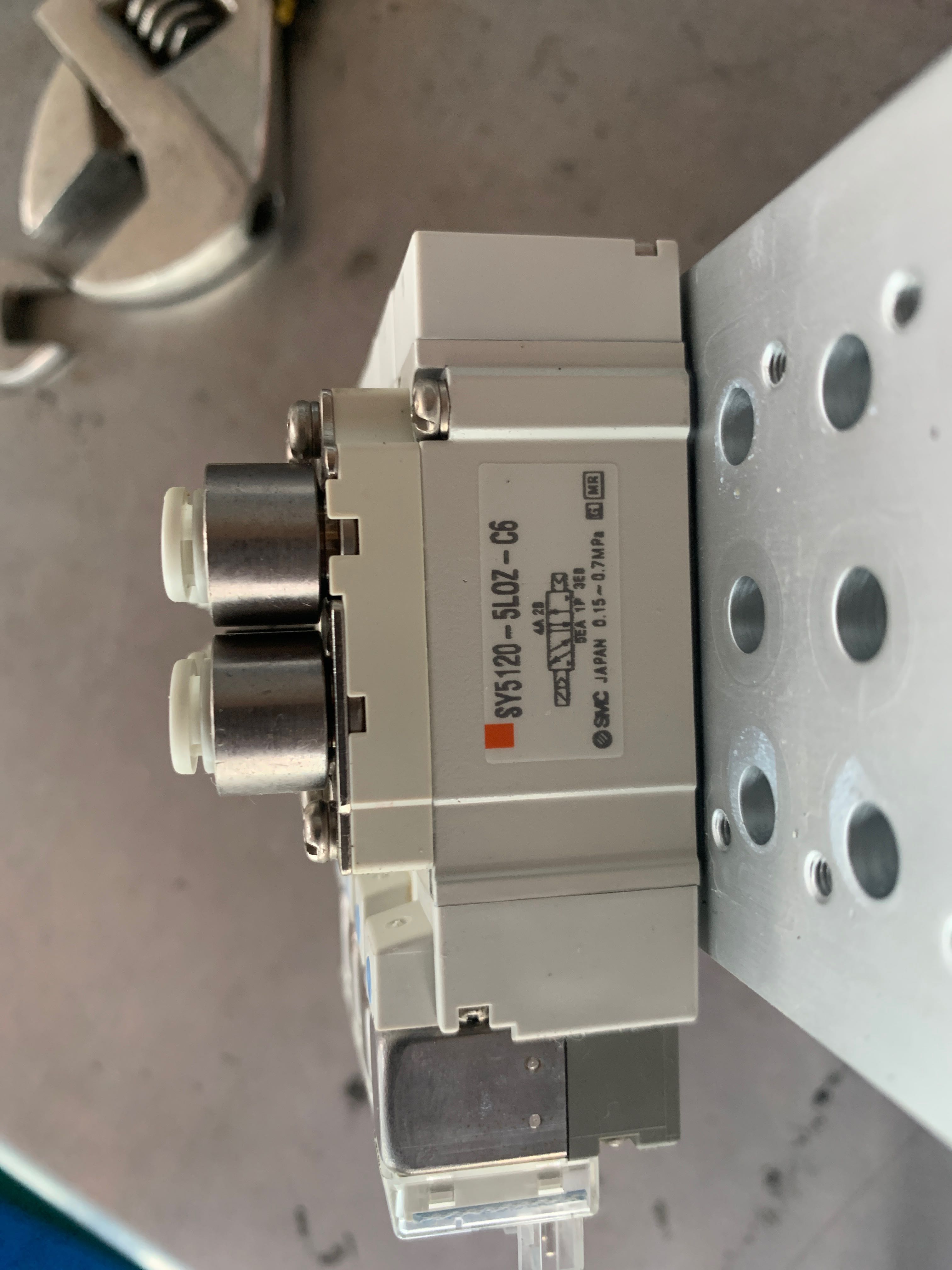 SmC SY5120-5LZ-C6 电磁阀 95新拆机 原装正品