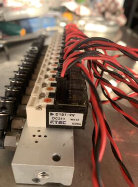 ETEC D101-2V 电磁阀 DC24V DC12V 原装正品拆机