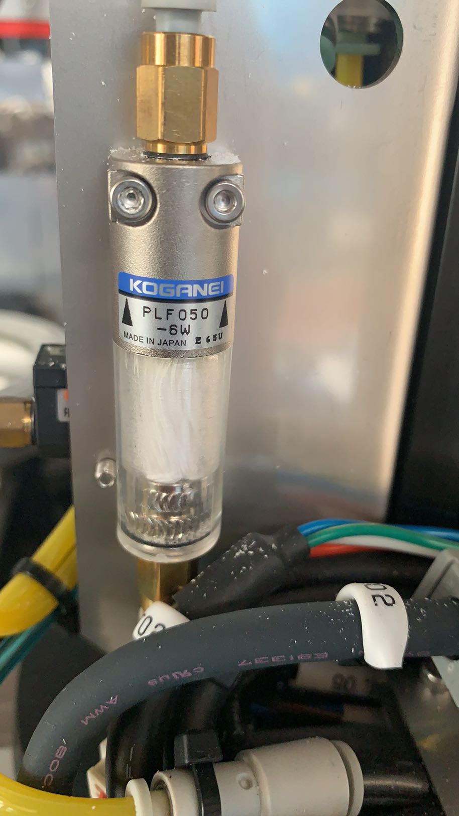 KOGANEI PLF050-6W 过滤器 原装正品 99新拆机