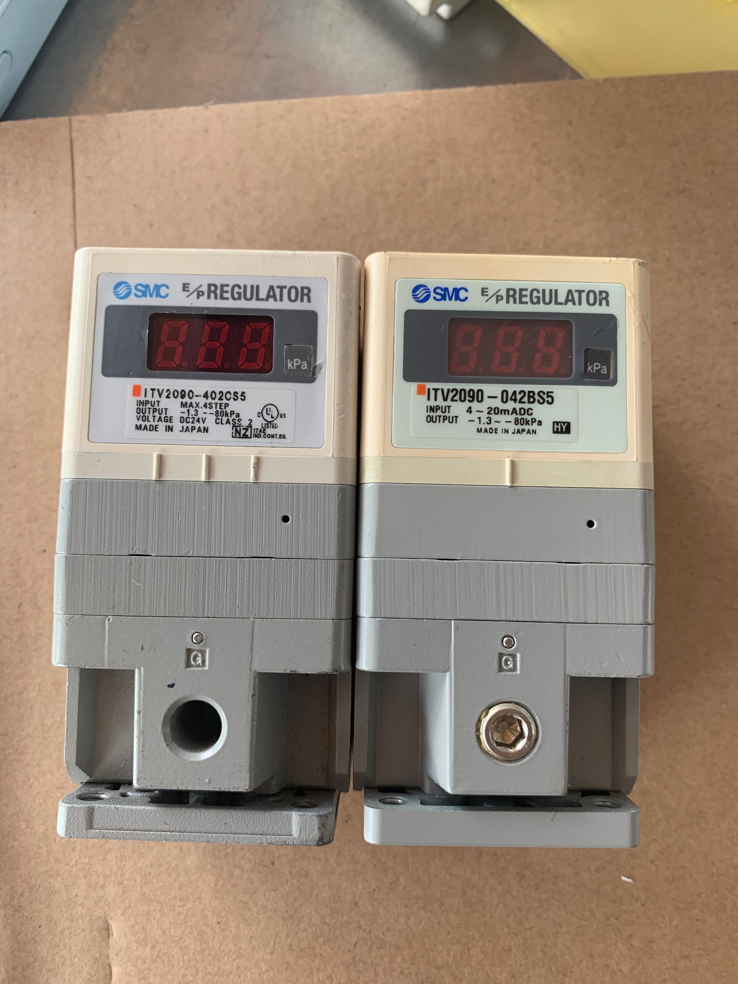 SMC ITV2090-042CS5 BS5 比例阀 原装正品 拆机 电动调压阀