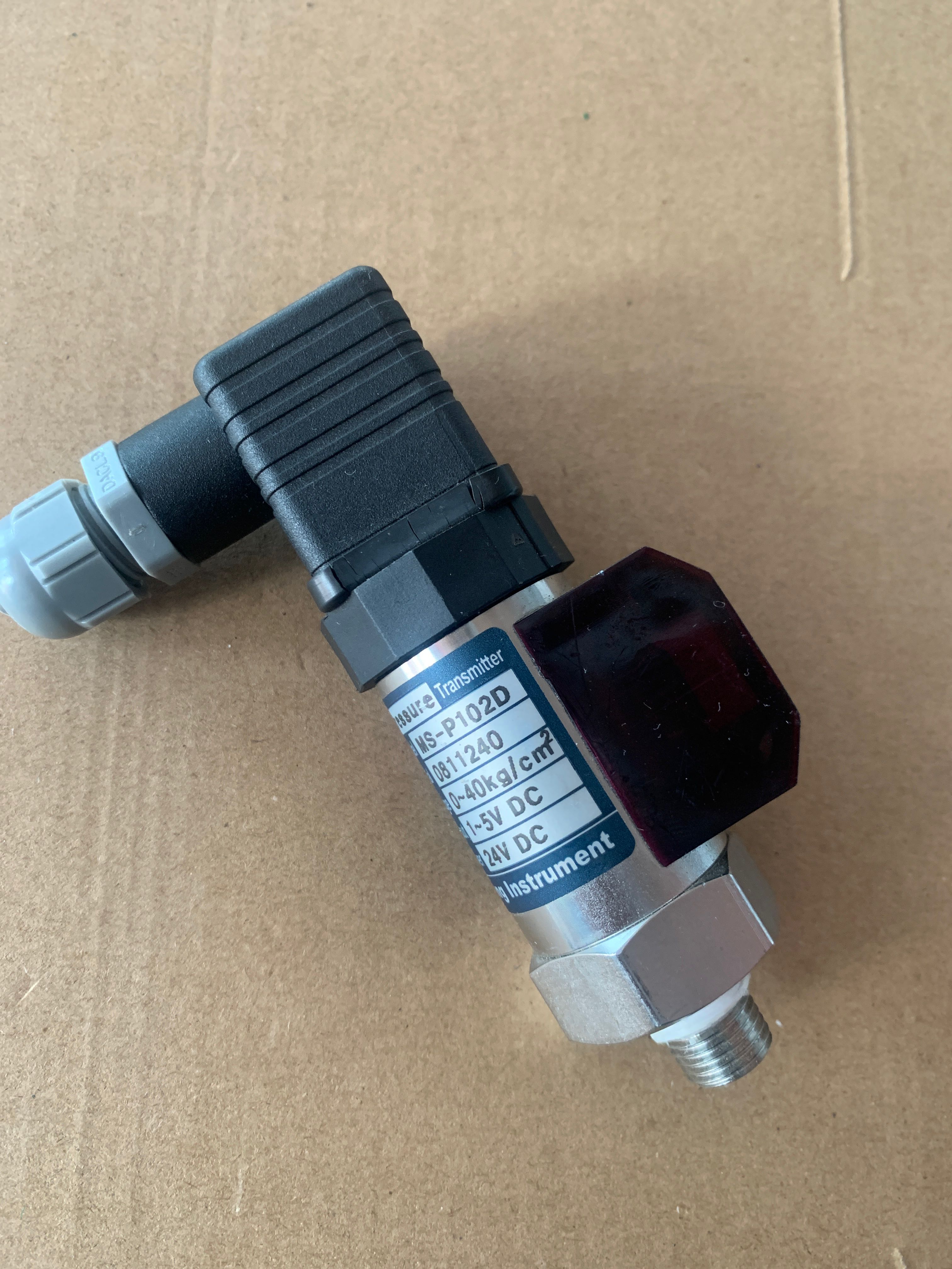 TRATOM MS-P102D 压力传感器 0-40公斤检测范围 1-5V模拟电压输出