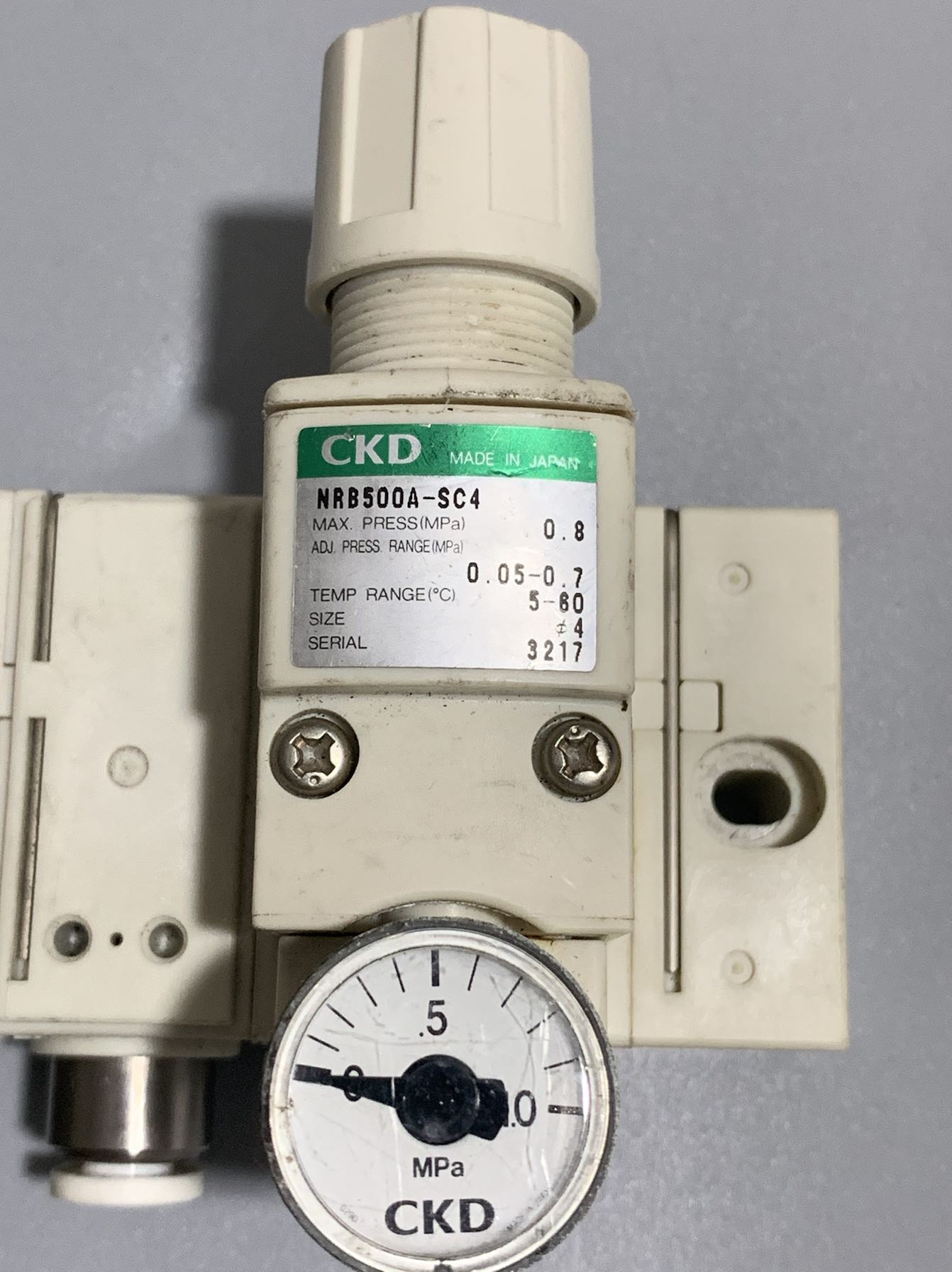 CKD NRB500A-SC4 调压阀 正品拆机