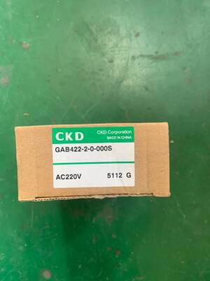 CKD GAB422-2-0 电磁阀 原装正品 全新现货供应