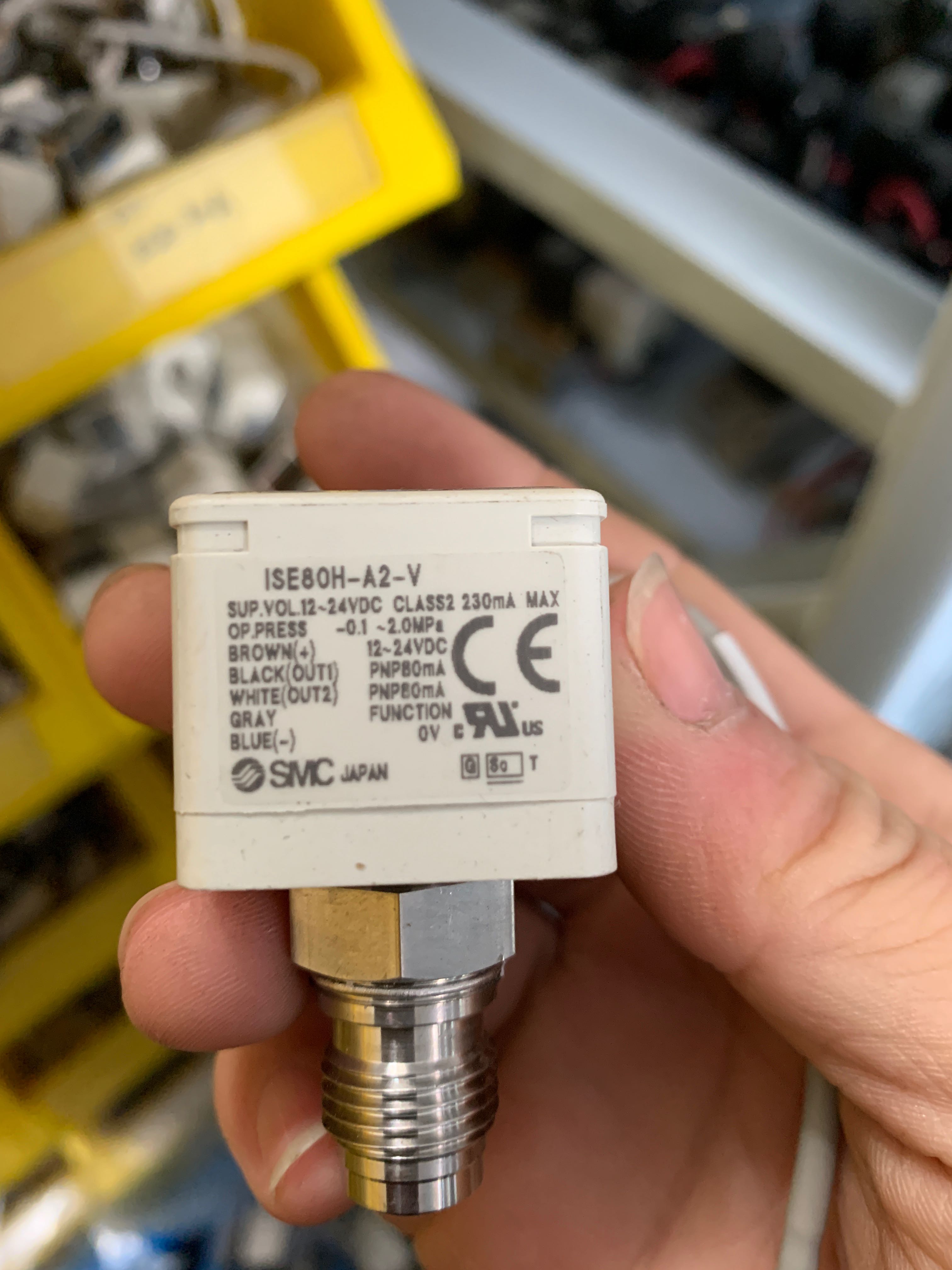 SMC ISE80H-A2-V 压力开关 传感器 进口拆机