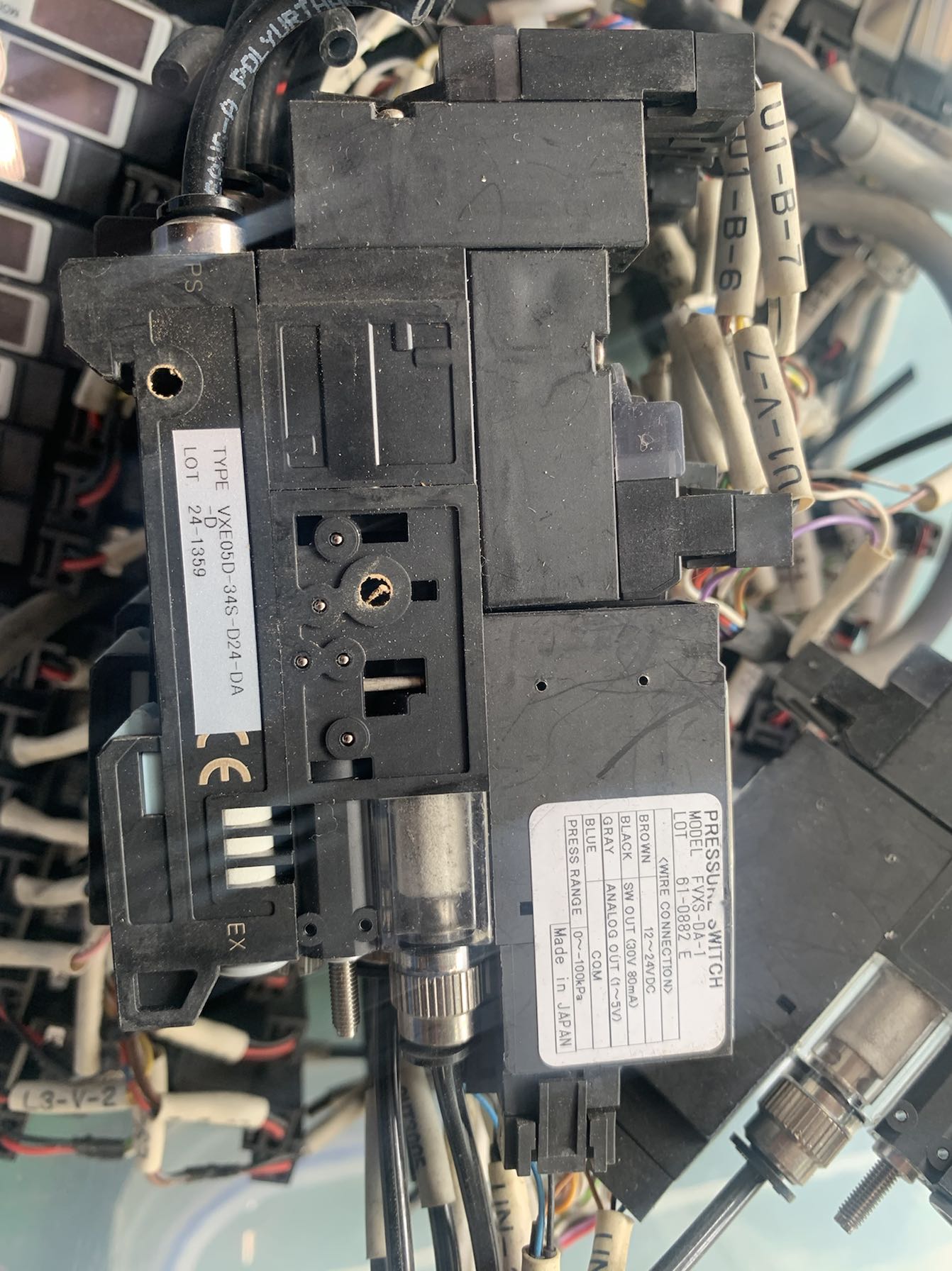 PISCO VEX05D_34S-D24-DA 真空发生器 9成新 吸力没问题