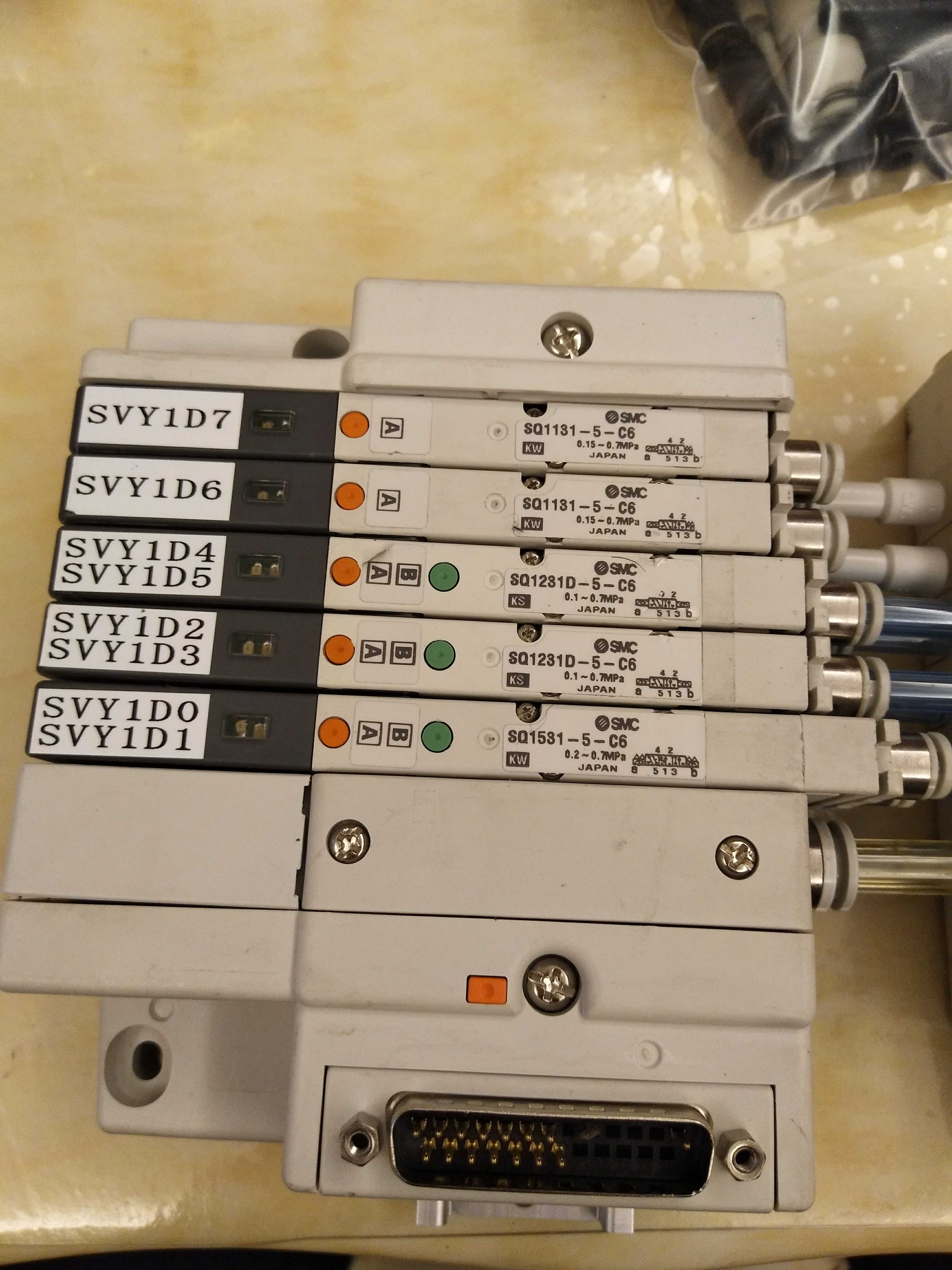 smc拆机九成新电磁阀