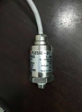 SMC PSE560-01压力传感器 压力开关 进口原装拆机 带插头
