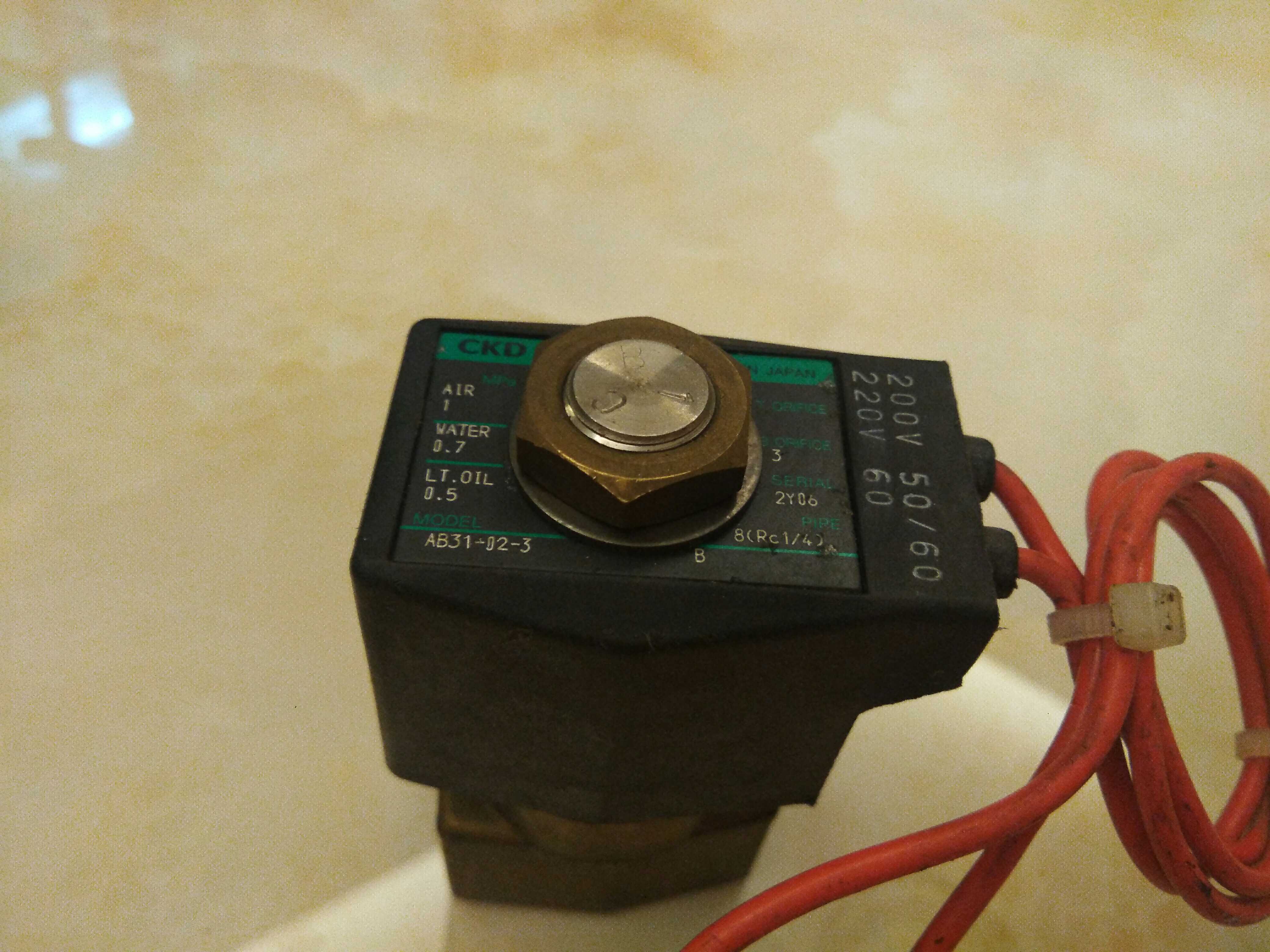 ckd水阀液体进口拆机件