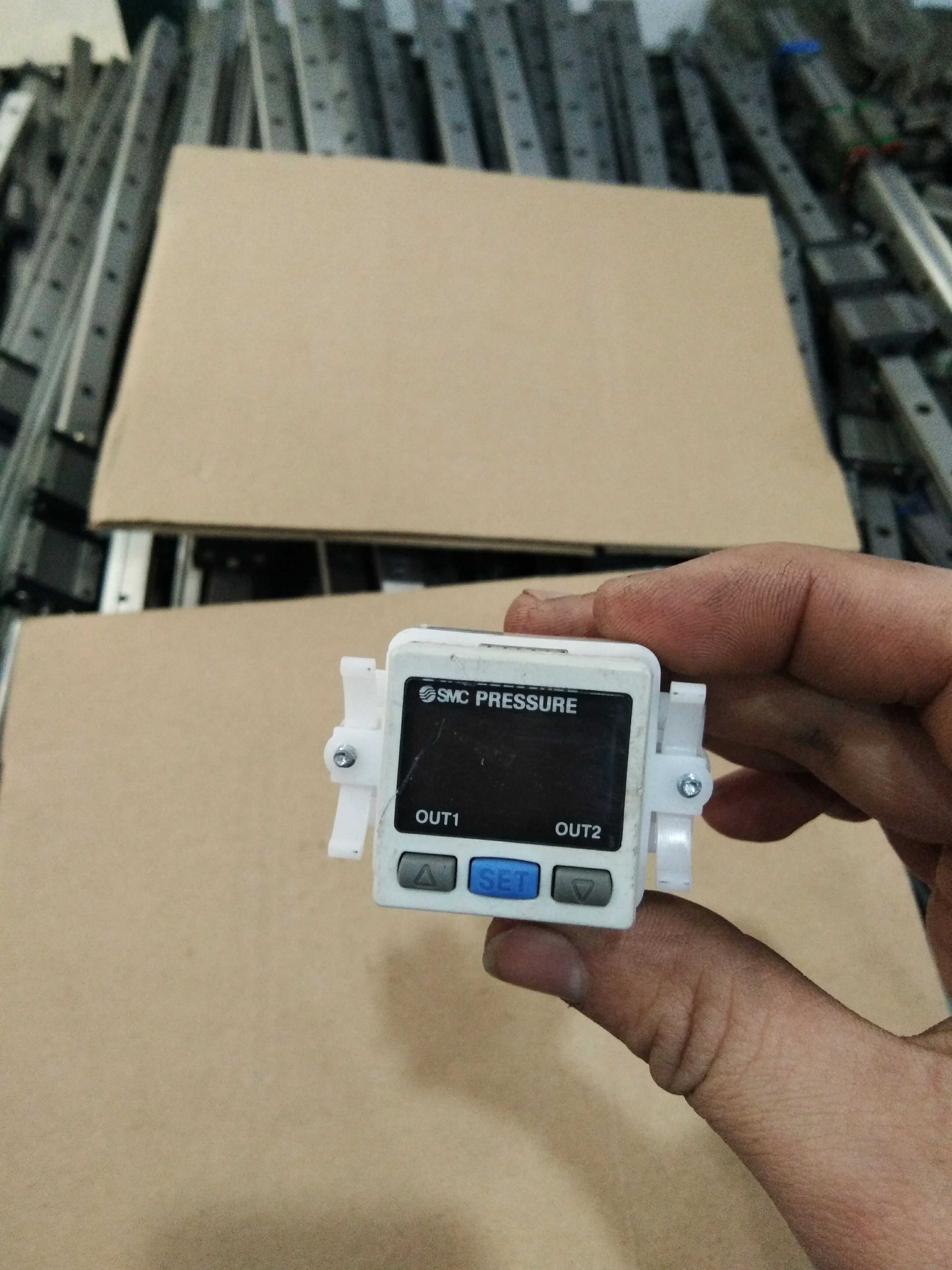 进口 SMC PSE300-M压力传感器 数字显示压力表 电子压力表 拆机件