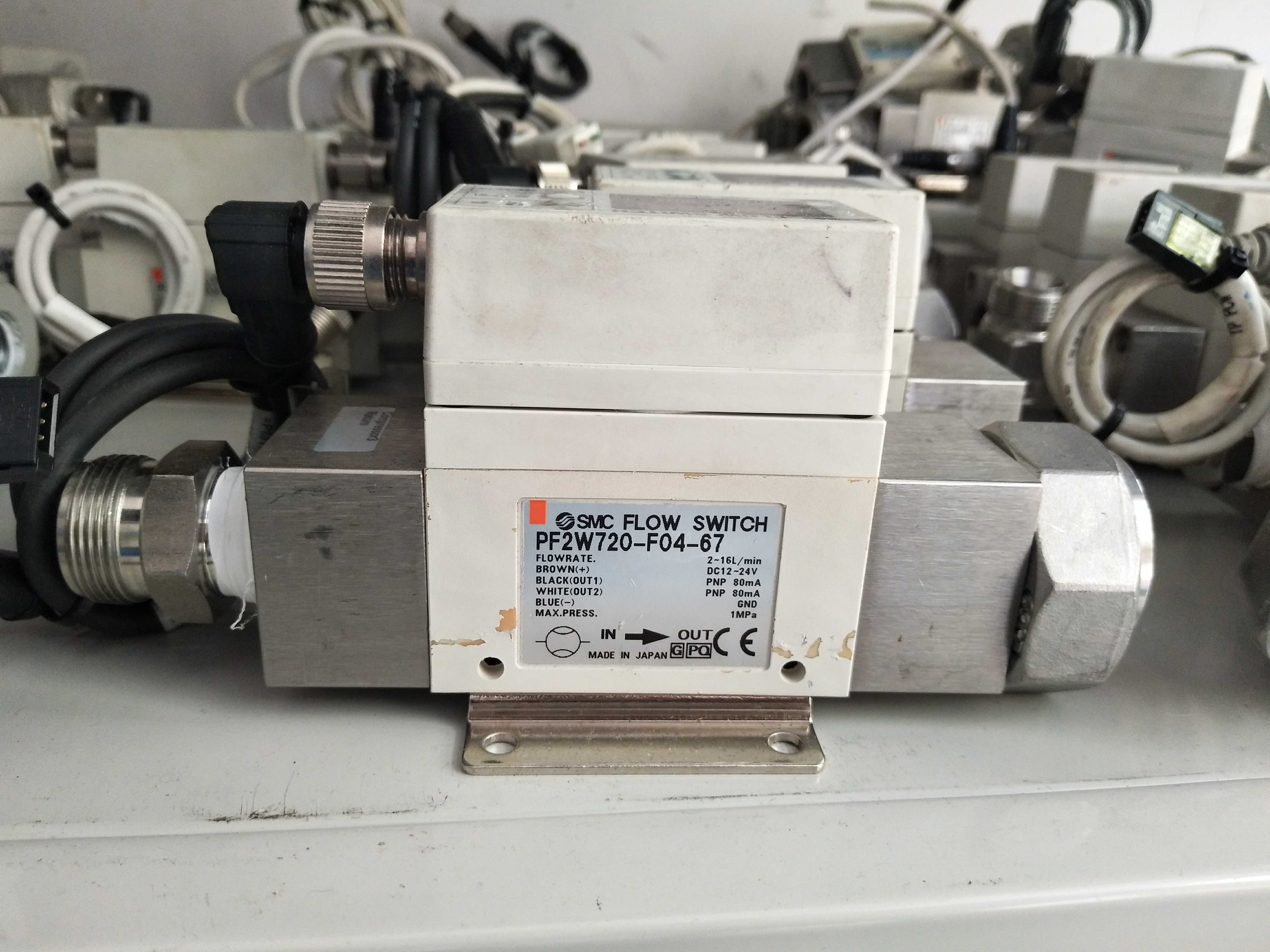 SMC PF2W720-F04-67 PF2W-03-27 流量计 量程2-16L/min 拆机