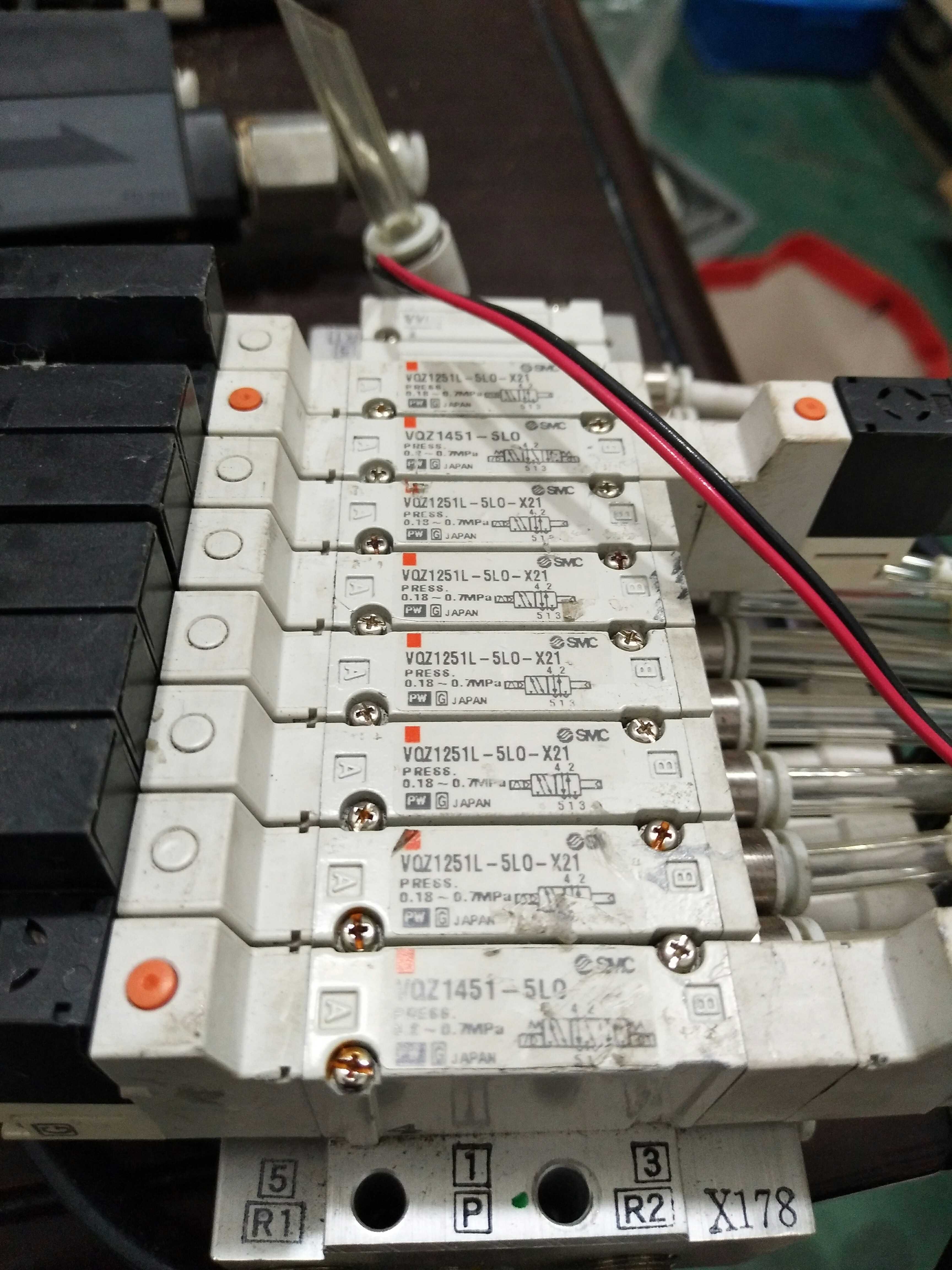 SMC VQZ1251L-5L0-X21 VQZ1451-5L0 电磁阀 进口拆机 性能包好