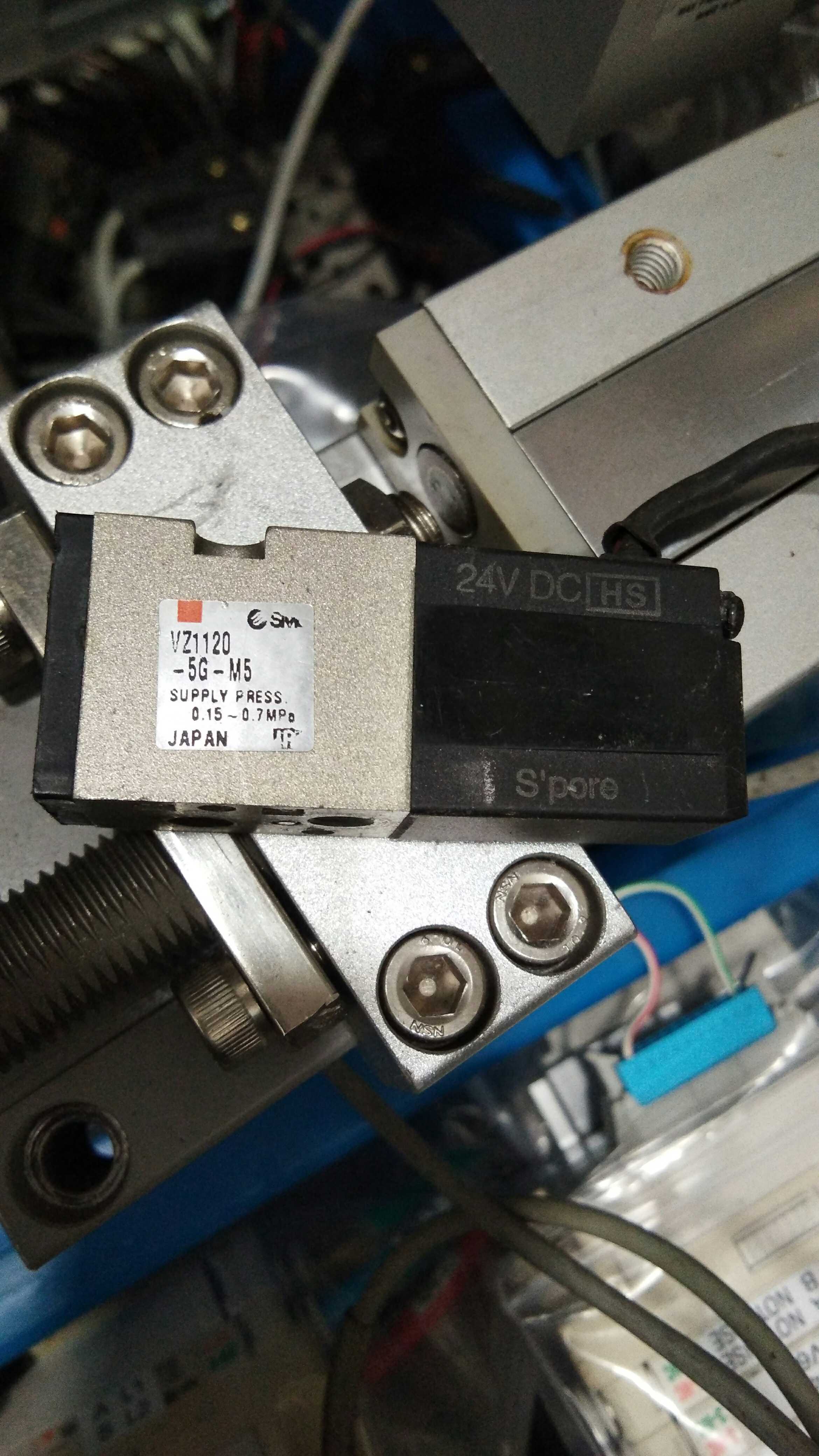 SMC VZ1120-5G-M5 电磁阀 DC24V 原装进口拆机件 成色新