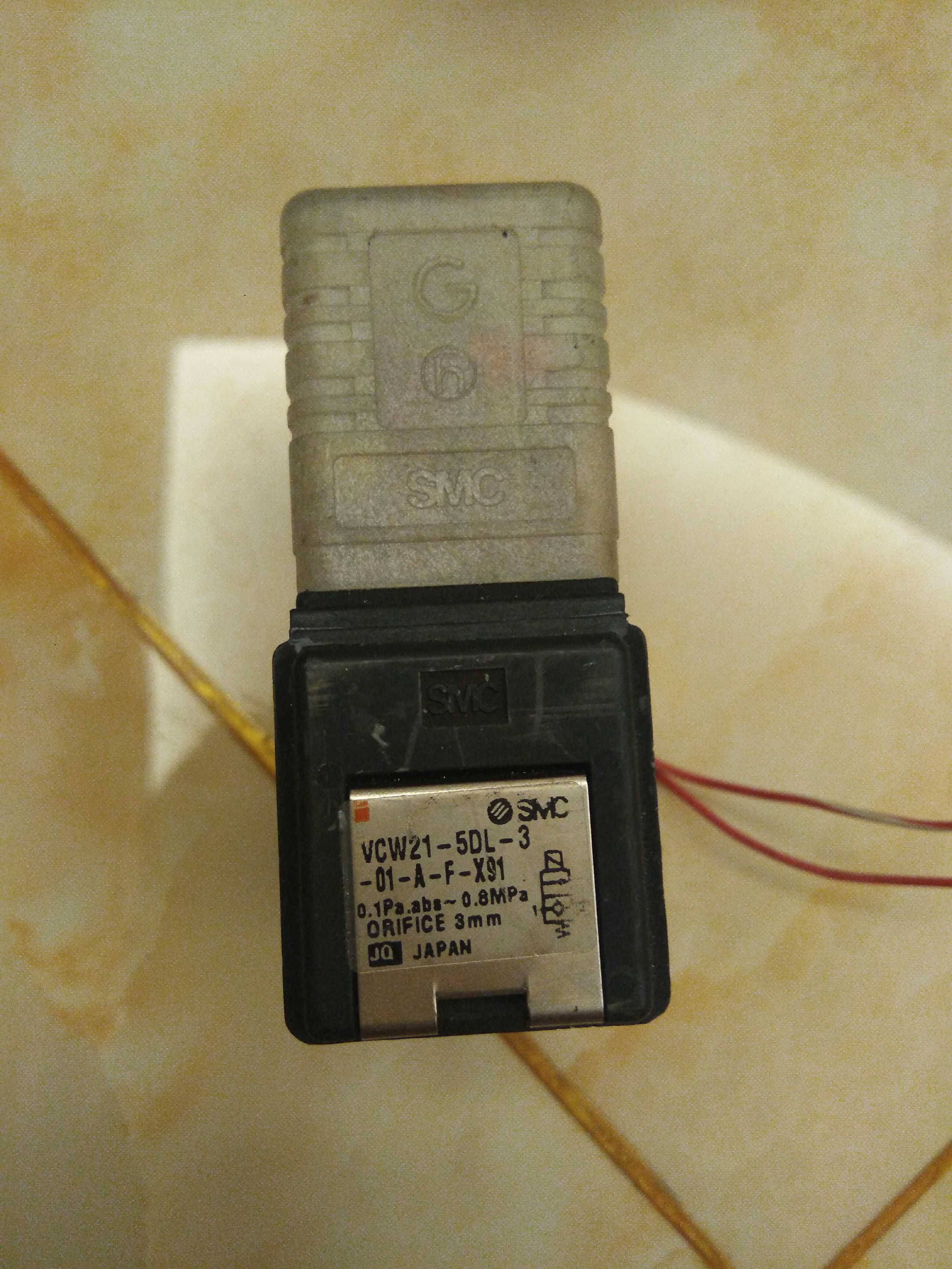 SMC VCW21-5DL-3-01 电磁阀 水蒸气专用阀 原装拆机件 DC24V