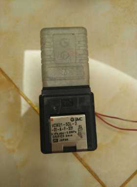 SMC VCW21-5DL-3-01 电磁阀 水蒸气专用阀 原装拆机件 DC24V