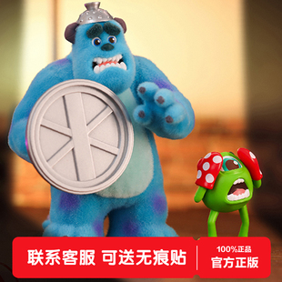 TOPTOY皮克斯怪兽电力公司打工日志盲盒植绒公仔玩偶桌面摆件男礼