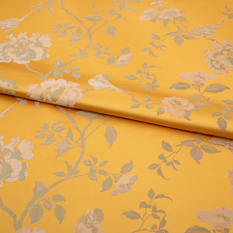 国风蔷薇花唐装大牡丹