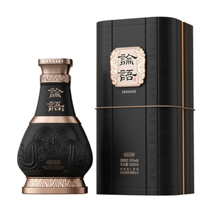 【1919酒类直供】论语·传承 酱香型白酒53度500ML单瓶