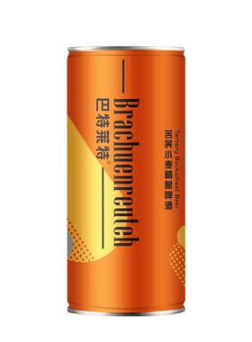 【1919酒类直供】巴特莱特苦荞小麦精酿啤酒980ml