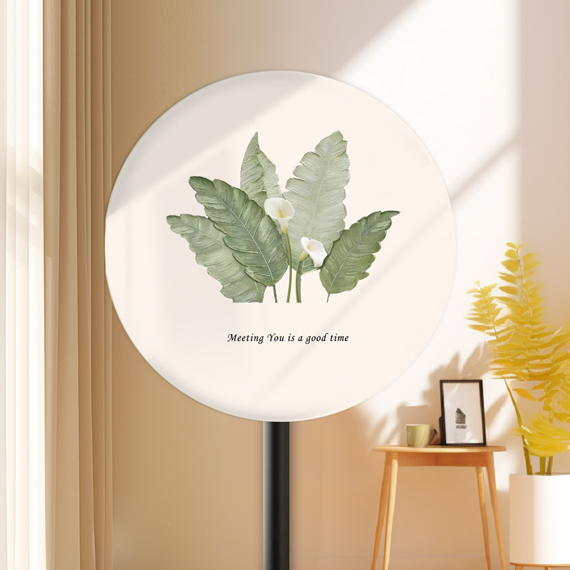 立式电风扇防尘罩布艺全包大弹力循环扇保护罩家用壁挂扇通用罩子