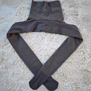 连裤 无缝苹果臀显瘦一体裤 踩脚灰透肤女 袜加绒秋冬款 高腰连裤