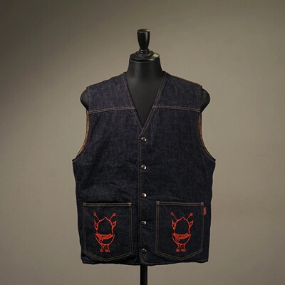 Weirdo 牛仔工装马甲 | triplemajor