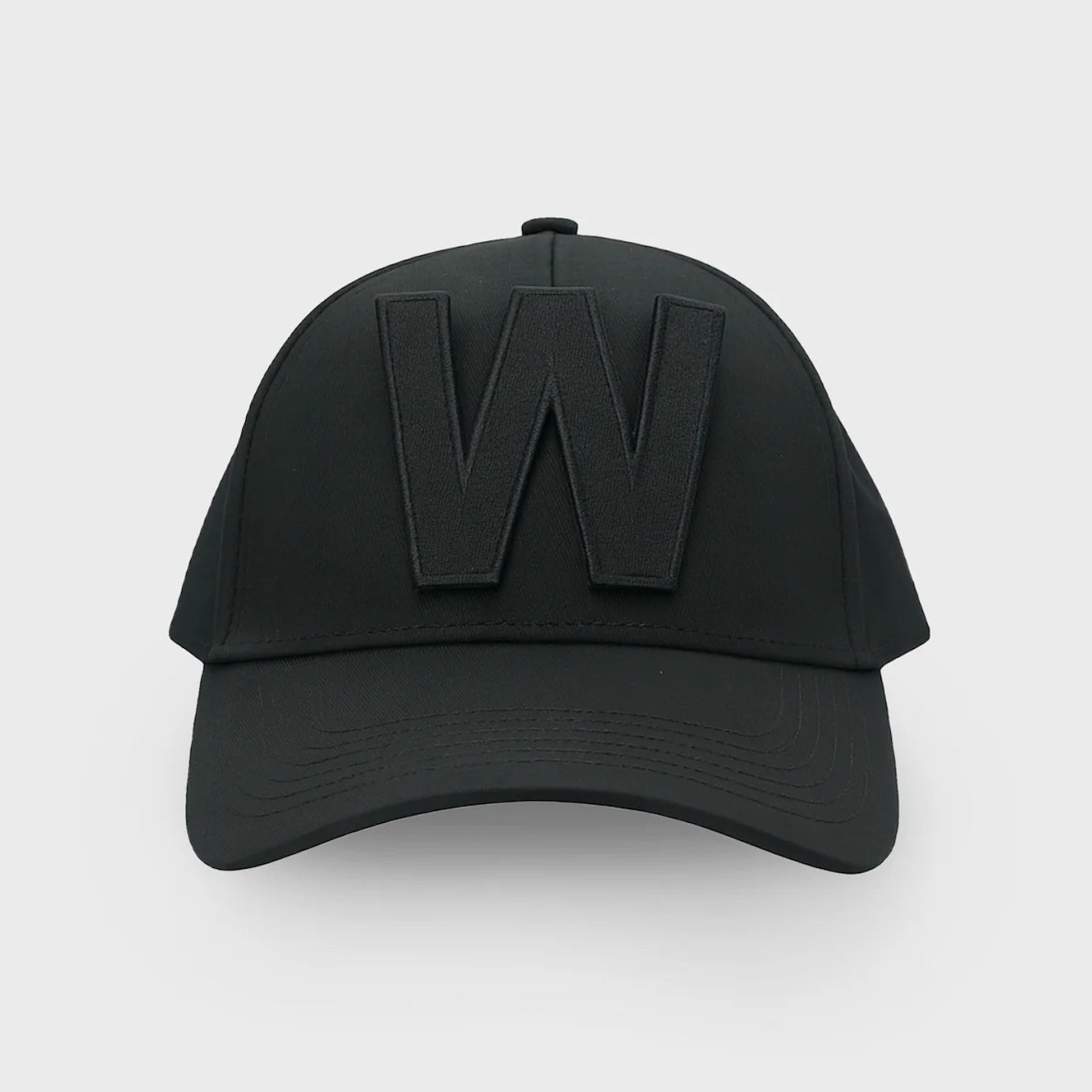 Walter Van Beirendonck 刺绣棒球帽（黑色） | triplemajor