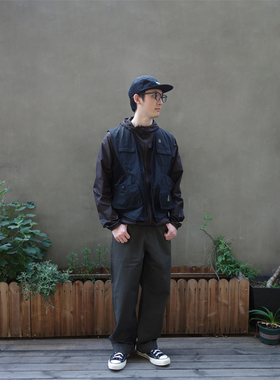 PROPER定常 灰色直腿长裤 | triplemajor