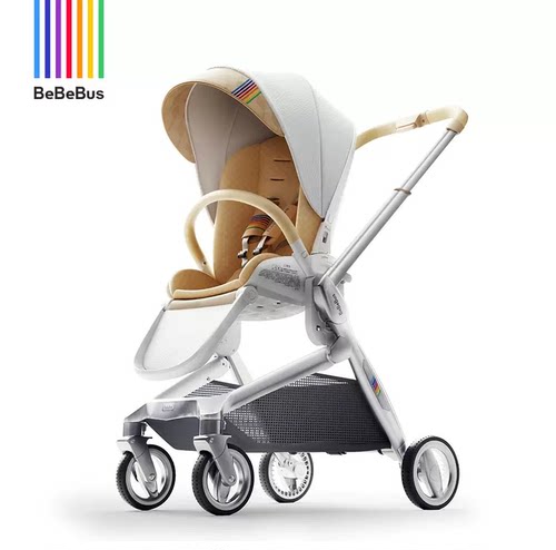 babyvovo溜娃神器可躺睡双向婴儿