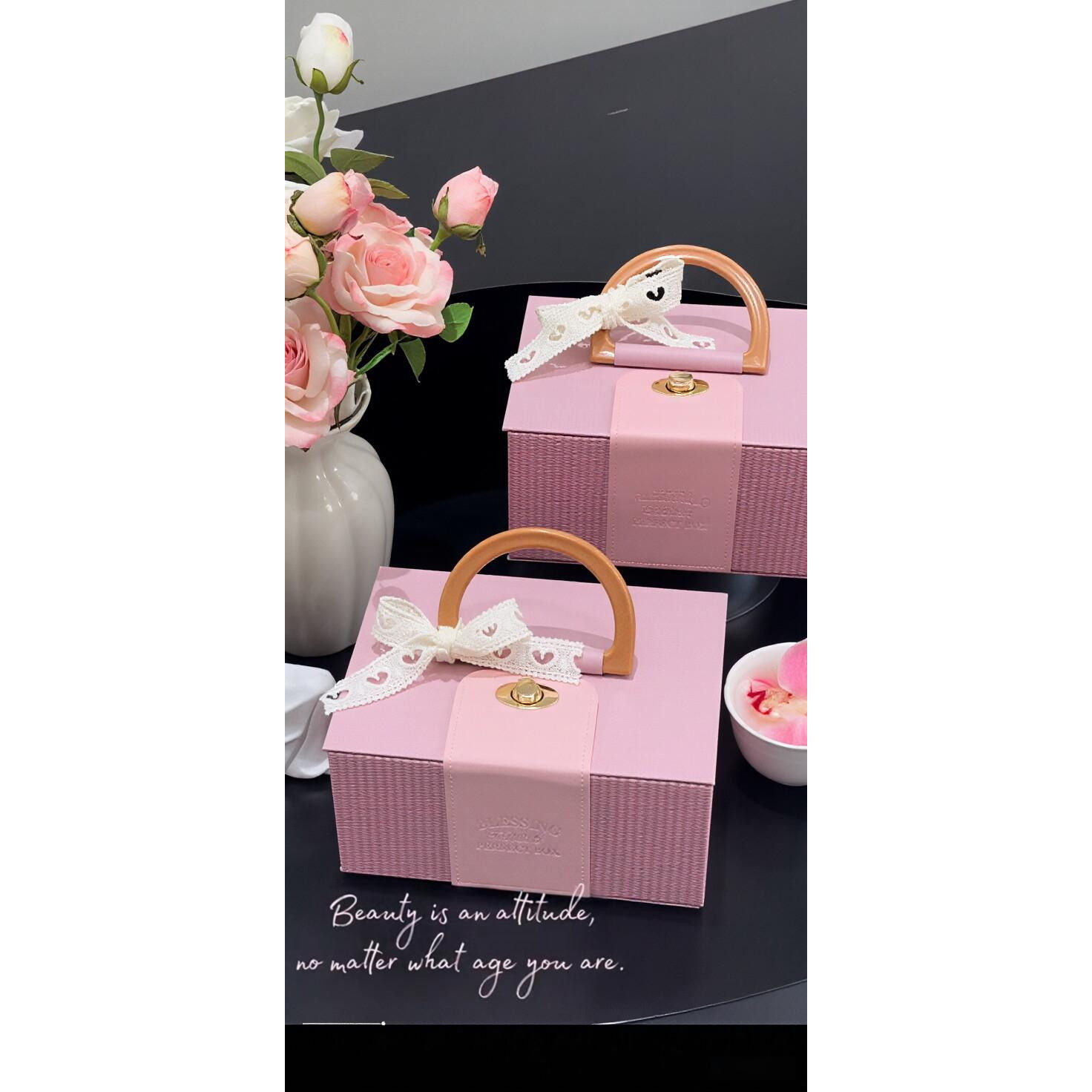 三八妇女节礼品袋烘焙燕窝伴手礼袋38女神节单位送员工客户礼物袋