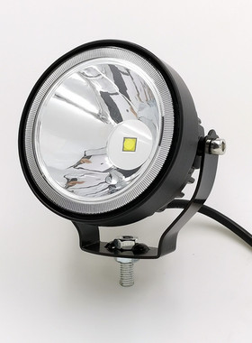 4寸圆形超聚光小太阳led射灯24V货车改装雾灯倒车灯12V摩托车大灯