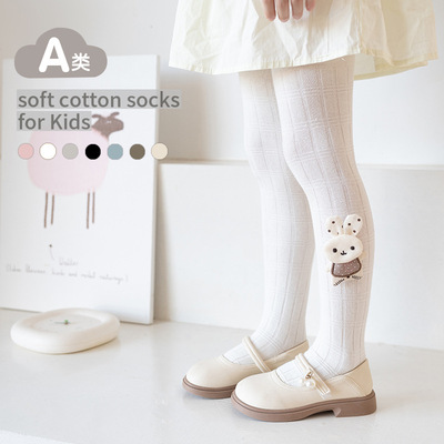 女童打底裤春秋纯棉a类配裙子