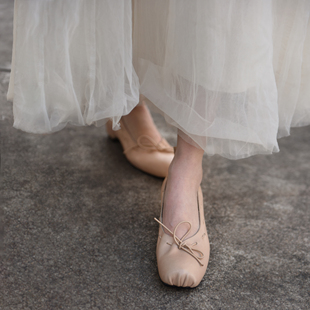 Artmu阿木原创内增高芭蕾鞋猪嘴鞋蝴蝶结浅口单鞋高跟鞋2026新款