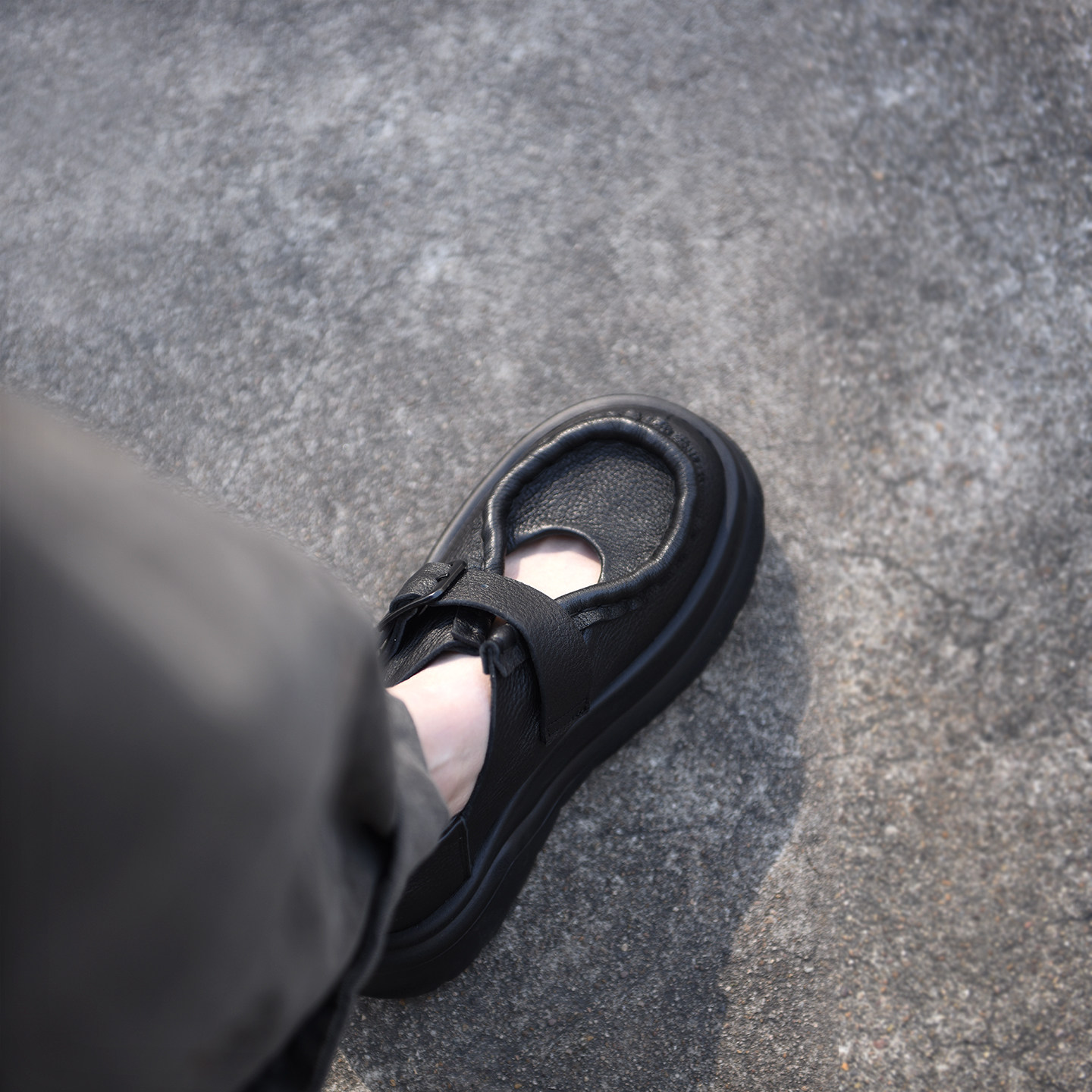 Artmu阿木原创真皮复古松糕厚底玛丽珍女鞋浅口单鞋2026春季新款,女鞋,浅口单鞋,淘宝优惠券,粉丝福利购,淘宝优惠卷