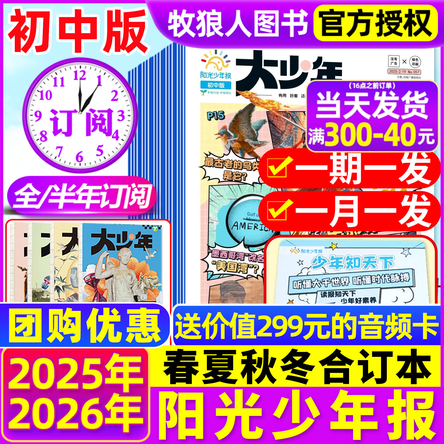 大少年2025年1-10月/2026订阅