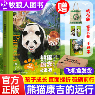 大礼包孩子你终将长大小学生儿童漫画书青少年8 美绘珍藏版 18岁成长帮助书籍课外阅读故事书自我管理直面挫折 远行精装 熊猫康吉