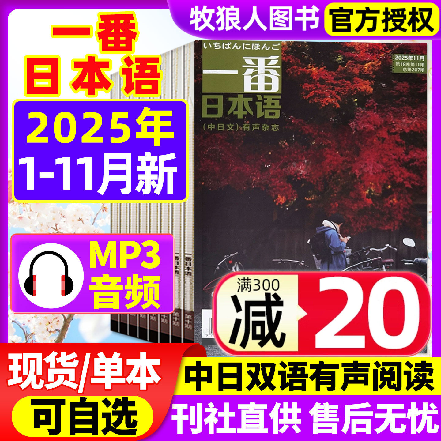 一番日本语25年1-11月/订阅