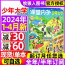 4月 全年 半年订阅 16岁初高中学生考试志愿规划兴趣探索青少年生活职业生涯规划过期刊 少年大学杂志2024年1 2023年 大学城8