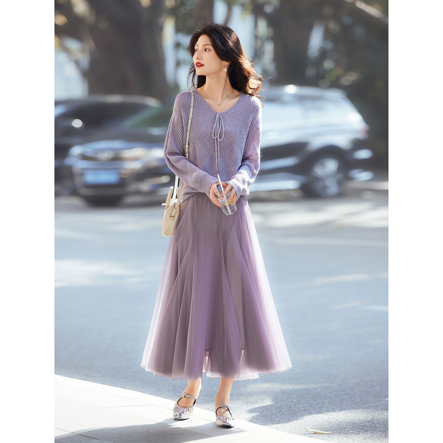 2026年新款春季女装两件套装温柔淑女款SXTZB26004,女装/女士精品,时尚套装,淘宝优惠券,粉丝福利购,淘宝优惠卷