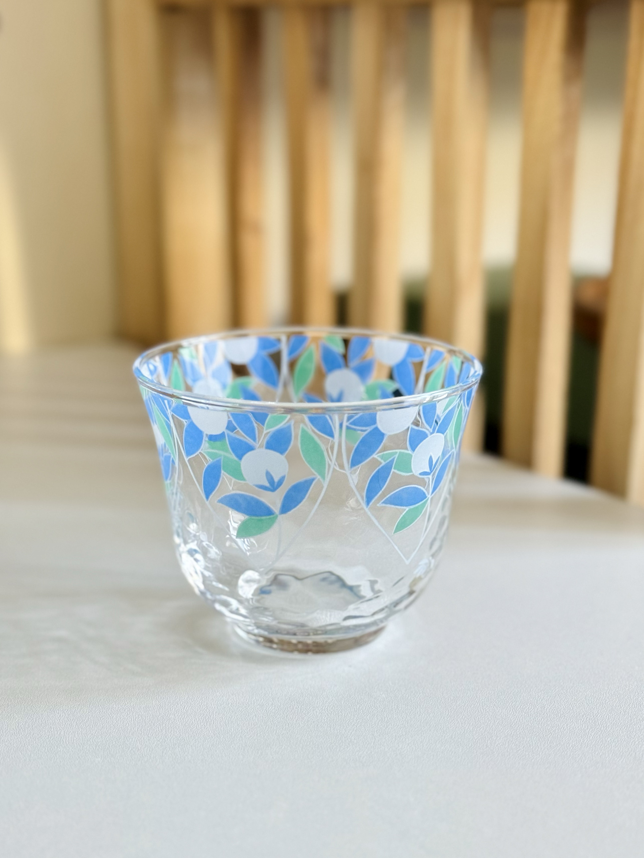 日本直采正品香兰社锤纹冷茶器茶杯杯子日式玻璃杯餐具