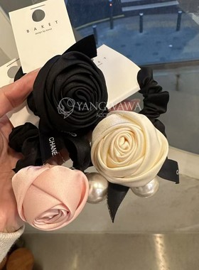 522120韩国东大门Baket立体花朵肠圈发圈发绳