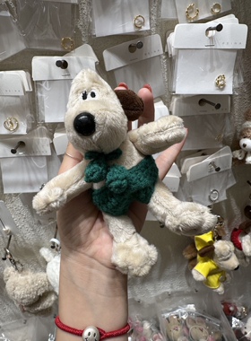 391418韩国东大门Reina掌门狗毛线小裤裤百搭少女感挂件