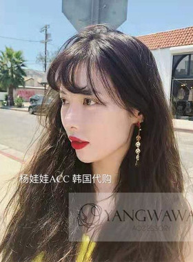 102316韩国东大门泫雅同款 925银针不对称爱心笑脸气质款韩版耳环