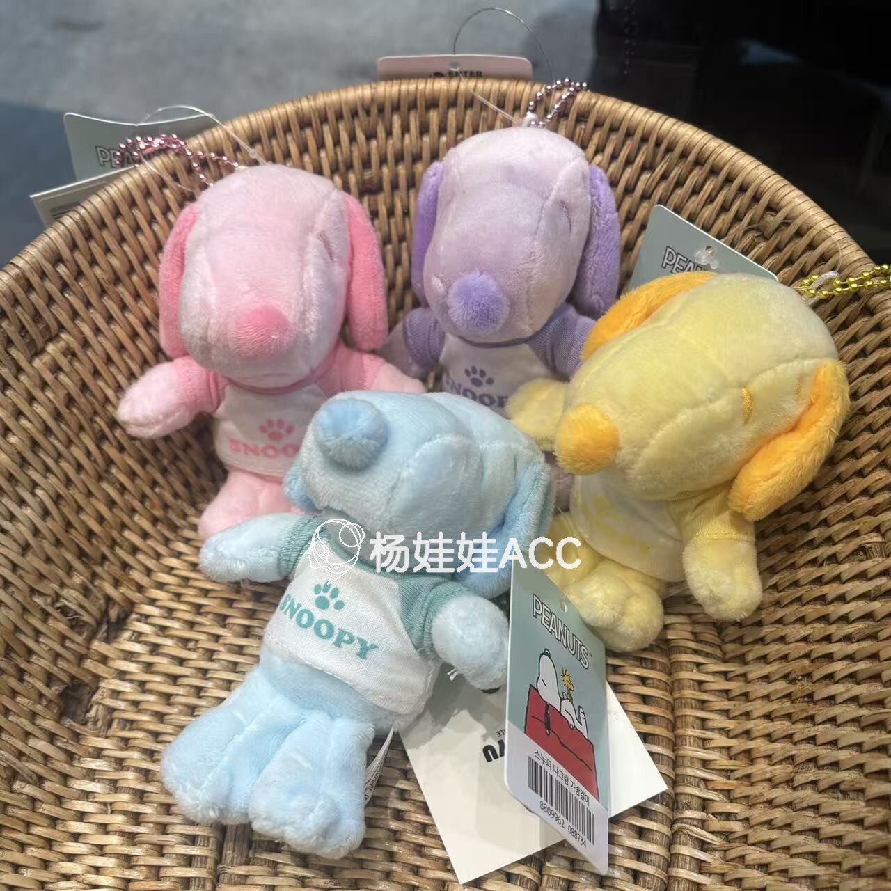 641806韩国东大门nyunyu新款甜美卡通毛绒可爱小狗包挂件