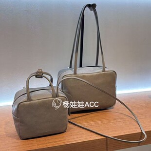 5100108韩国东大门Bucks & leather复古牛皮小方盒手提包(不退换)