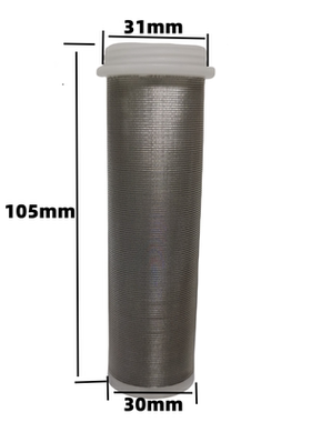 适用于日丰第一代前置过滤器万向款滤芯316不锈钢滤网QZ101过滤器