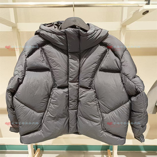 速发 CR0QUIS/速写国内正品代购25冬9PAC10280加厚保暖连帽羽绒服