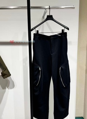 CR0QUIS/速写男装2025国内专柜代购 9P0E10520 弯刀休闲裤1395