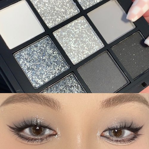 烟熏妆眼影欧美妆拽姐冷酷风