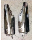 MIKADO ISUZU 100P 수정된 전기 도금 그릴 코너 레인실드 핸들 서라운드 액세서리에 적합